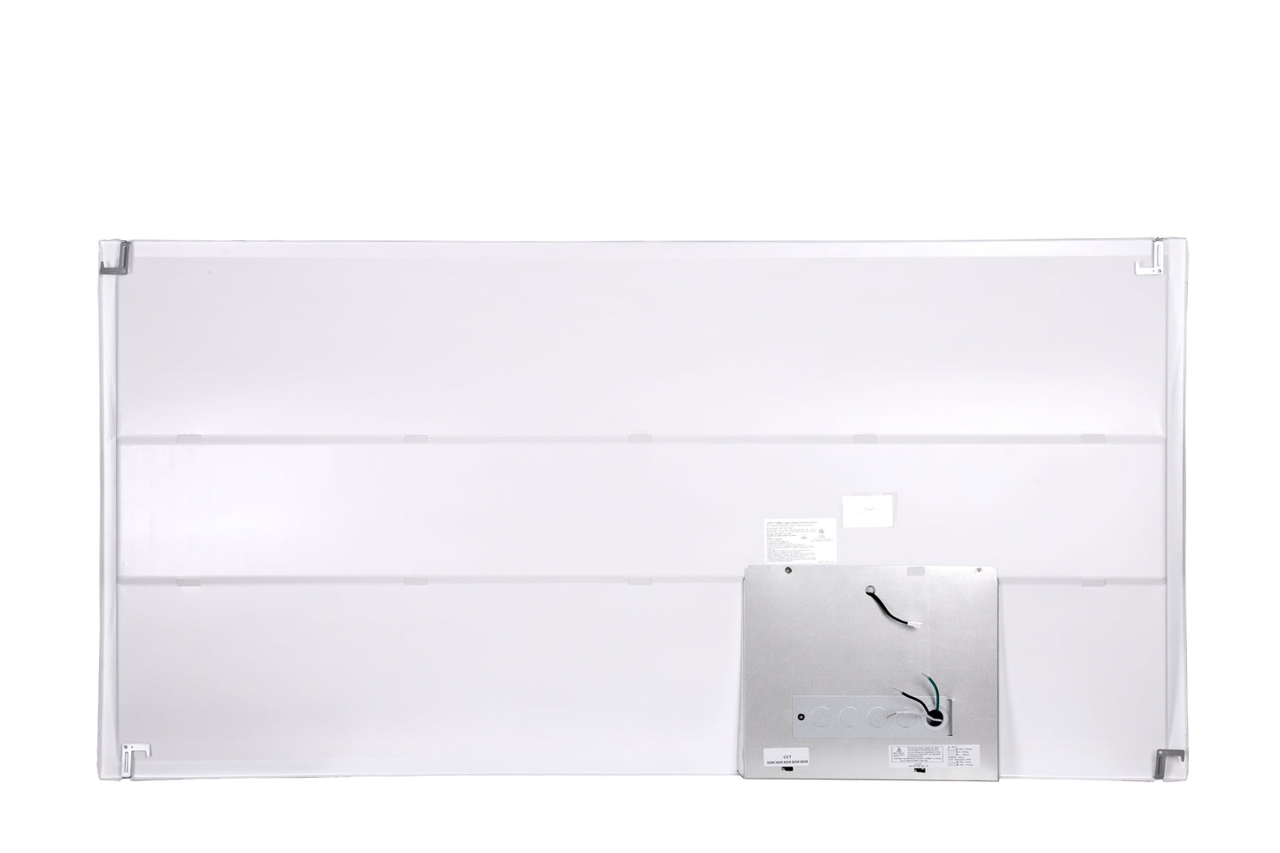 LED Panel/Troffer, 2x4, Adjustable Wattage 35W/40W/46W, CCT Adjustable 3500K/4000K/5000K, 5750 Lumens