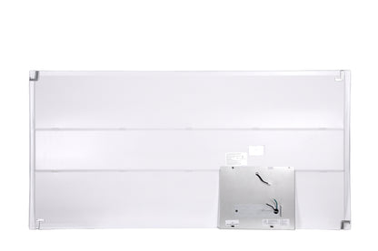 LED Panel/Troffer, 2x4, Adjustable Wattage 35W/40W/46W, CCT Adjustable 3500K/4000K/5000K, 5750 Lumens