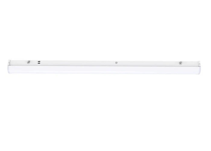 4FT LED Linear Strip Light Fixture with Audio Jack Sensor Base, 24W/32W/40W, 3500K/4000K/5000K, 5,200 Lumens