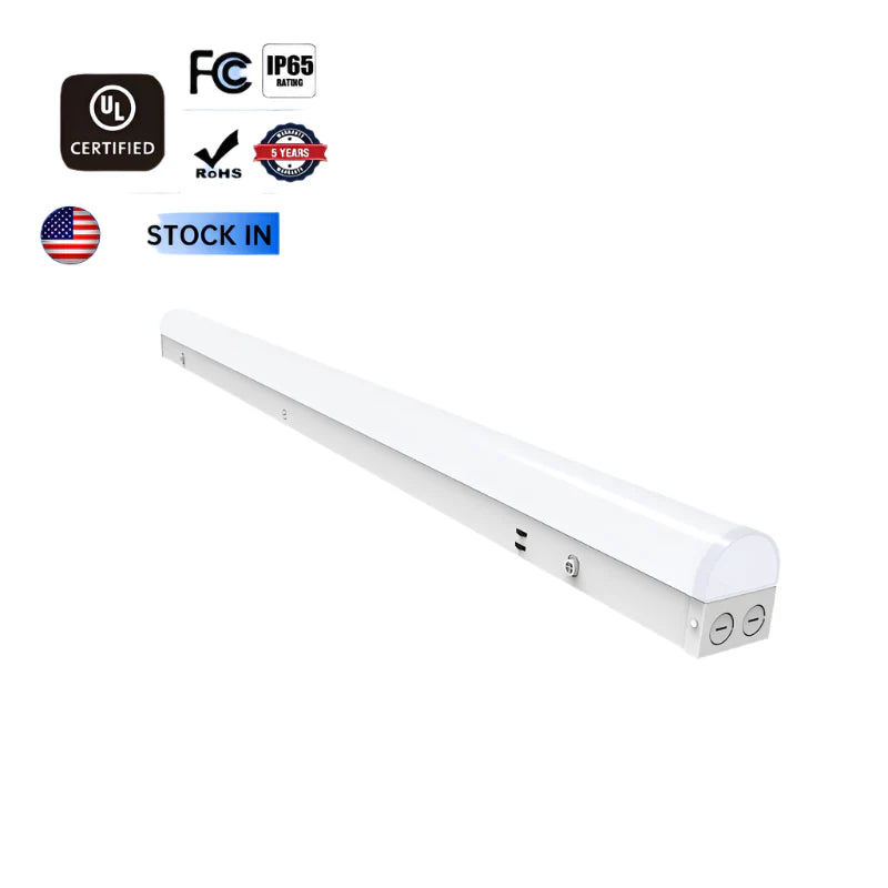 8FT LED Linear Strip Light with Audio jack sensor base, 60W/70W/80W, 3500K/4000K/5000K, 5,200 Lumens