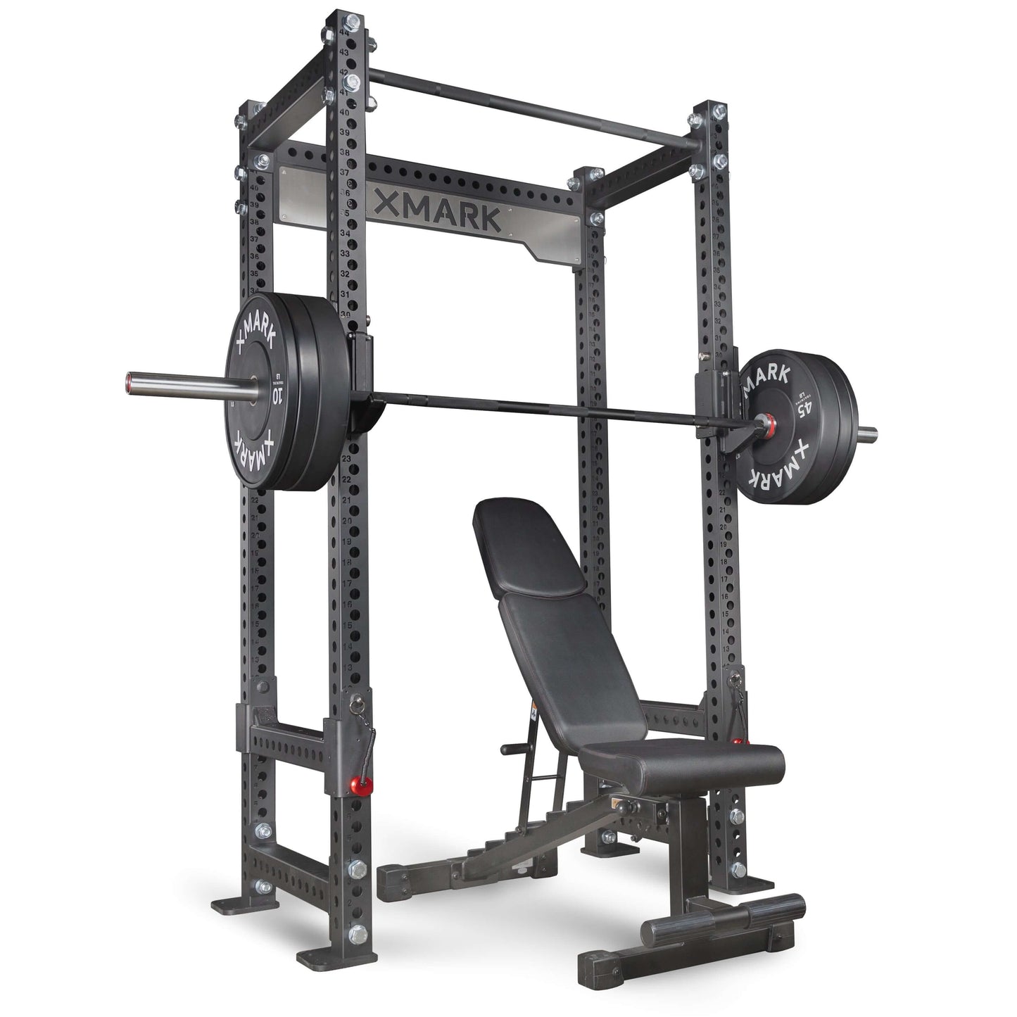 Viper Power Rack Package with weights and adjustable bench, designed for versatile and durable home workouts.