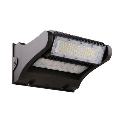 LED Wall Pack Light - Rotatable , 80W/100W/120W, 5000K, 15,600 Lumens, 100-277 VAC