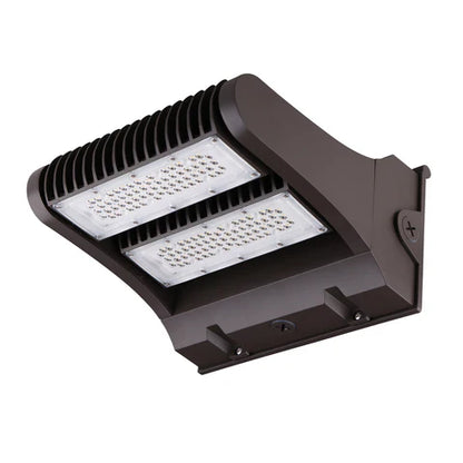 LED Wall Pack Light - Rotatable , 80W/100W/120W, 5000K, 15,600 Lumens, 100-277 VAC