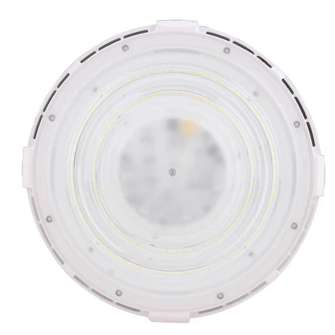 LED Parking Garage Light - 60W - 6,900 Lumens - 5000K Daylight - IP65 Waterproof - DOB Technology - UL Listed - 120-277V - White Housing