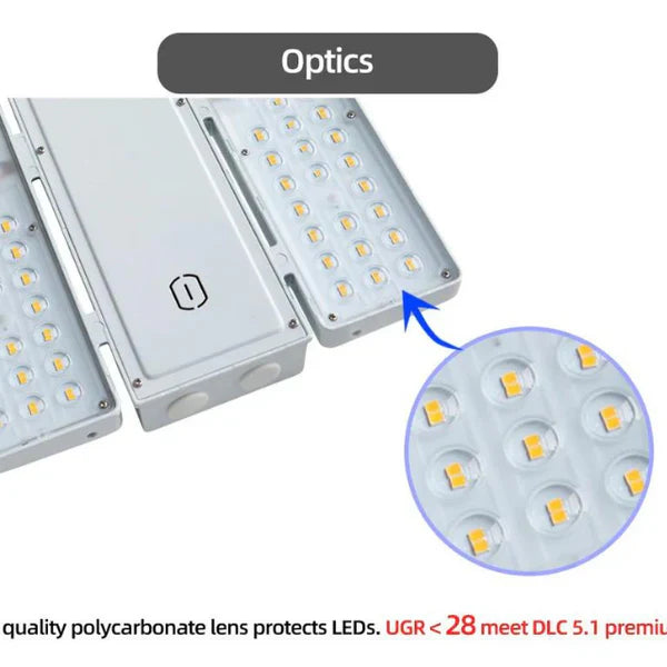 LED Linear High Bay Light, 1.7ft, 240W/270W/310W, CCT 4000K/5000K, 46,500 Lumens, 277-480 VAC