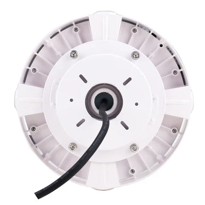 LED Parking Garage Light - 60W - 6,900 Lumens - 5000K Daylight - IP65 Waterproof - DOB Technology - UL Listed - 120-277V - White Housing
