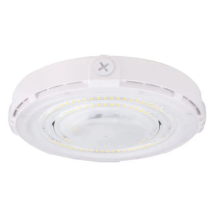 LED Parking Garage Light - 90W - 10,350 Lumens - 5000K Daylight - IP65 Waterproof - DOB Technology - UL Listed - 120-277V - White Housing