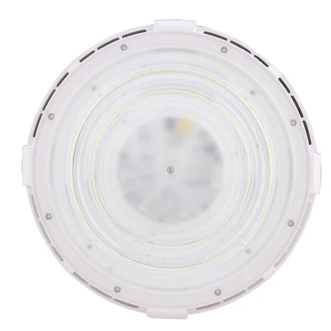 LED Parking Garage Light - 90W - 10,350 Lumens - 5000K Daylight - IP65 Waterproof - DOB Technology - UL Listed - 120-277V - White Housing