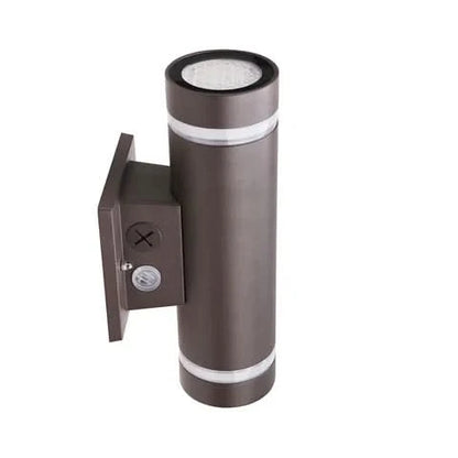 LED Up & Down Wall Sconce Light 12 inch– Built-in Photocell, 18W , 2200K/2700K/3000K/4000K/5000K, 1,600 Lumens, 100-277 VAC