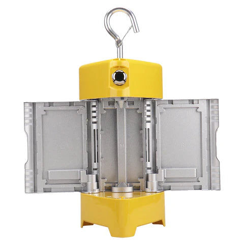 Portable Work Light, 60W/80W/100W, 5000K, 14500 Lumens, 120 VAC