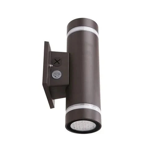 LED Up & Down Wall Sconce Light 12 inch– Built-in Photocell, 18W , 2200K/2700K/3000K/4000K/5000K, 1,600 Lumens, 100-277 VAC