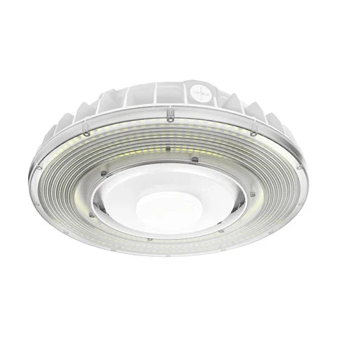 LED Parking Garage Light - 75W - 8,876-10,485 Lumens - CCT Adjustable 3000K-4000K-5000K - IP65 Waterproof - UL & DLC Listed - 100-277V - White Housing