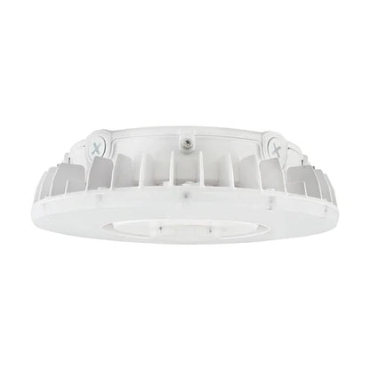 LED Parking Garage Light - 75W - 8,876-10,485 Lumens - CCT Adjustable 3000K-4000K-5000K - IP65 Waterproof - UL & DLC Listed - 100-277V - White Housing