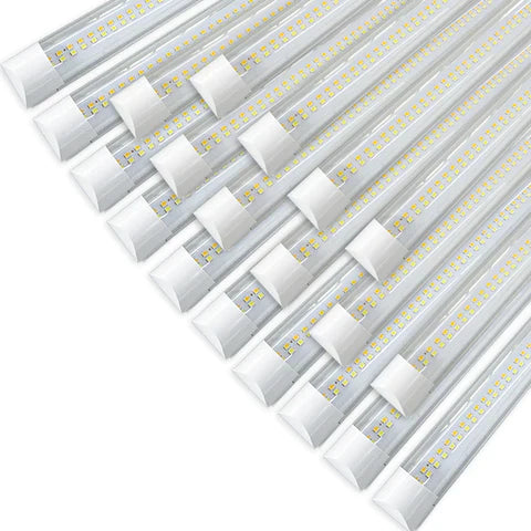 LED Shop Light - Linkable(Clear Lens), 4ft, Selectable 18W/20W/22W/25W/28W/30W and CCT 3000K-6500K, 4200 Lumens