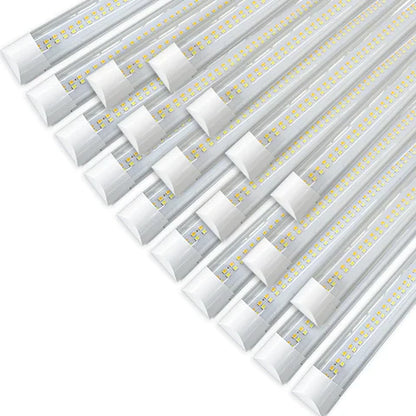 LED Shop Light - Linkable(Clear Lens), 4ft, Selectable 18W/20W/22W/25W/28W/30W and CCT 3000K-6500K, 4200 Lumens