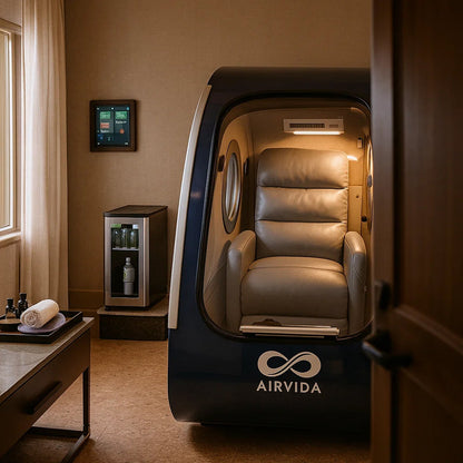 Airvida Elite Sitting Hard Shell Hyperbaric Chamber – 1.3–2.0 ATA