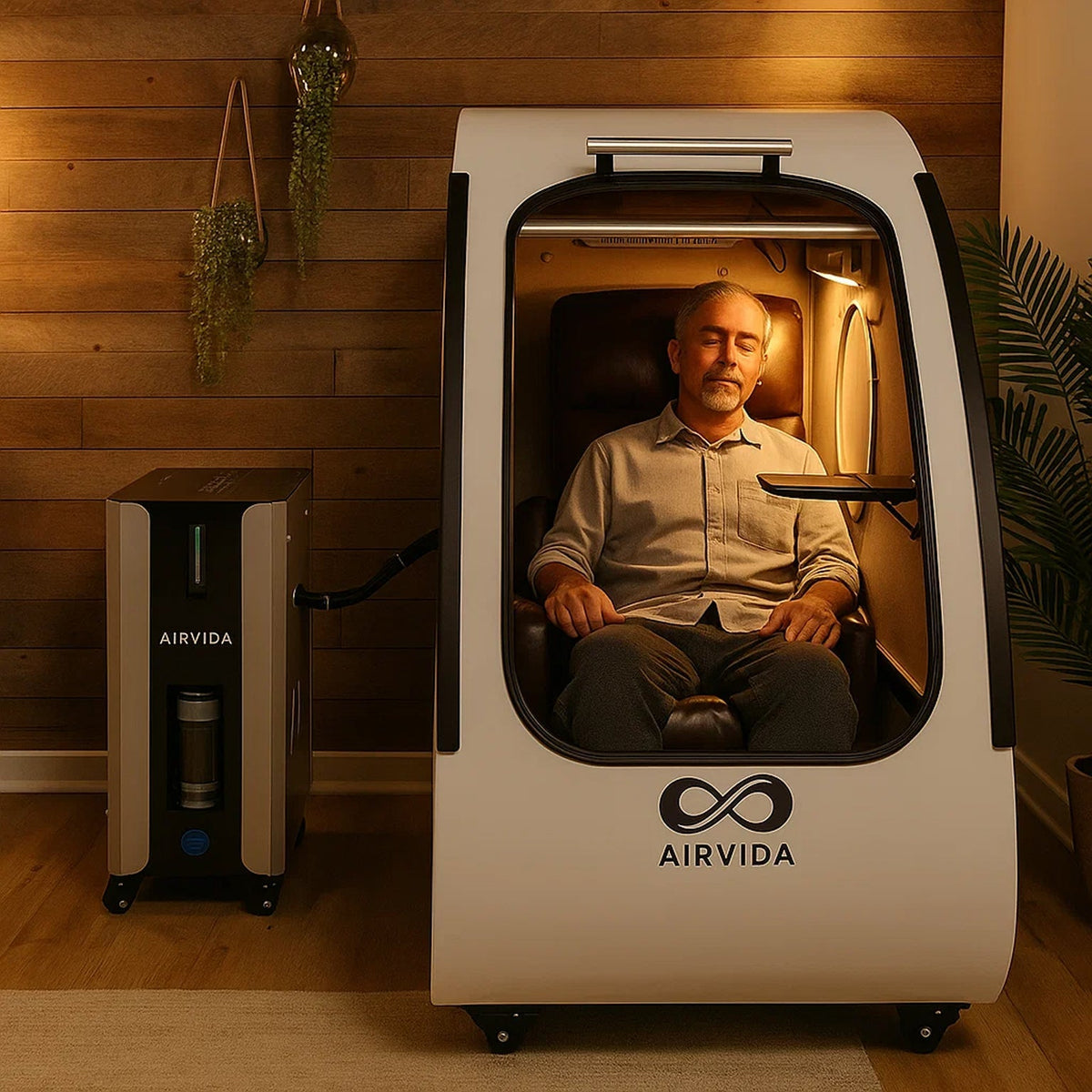 Airvida Elite Sitting Hard Shell Hyperbaric Chamber – 1.3–2.0 ATA
