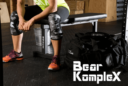 Bear KompleX Knee Sleeves - Black Camo