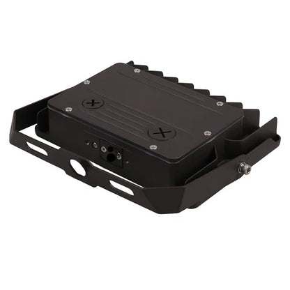 2nd Gen 80W LED Flood Light – U-Shaped Bracket - Bronze Housing – High Lumen Outdoor Security & Area Lighting