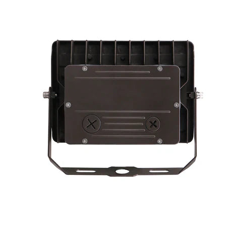 2nd Gen 80W LED Flood Light – U-Shaped Bracket - Bronze Housing – High Lumen Outdoor Security & Area Lighting