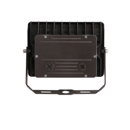 2nd Gen 80W LED Flood Light – U-Shaped Bracket - Bronze Housing – High Lumen Outdoor Security & Area Lighting