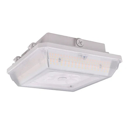 LED Parking Garage Light - 90W - 12,600 Lumens - CCT Adjustable 3000K-4000K-5000K - IP65 Waterproof - UL & DLC Listed - 100-277V - White Housing