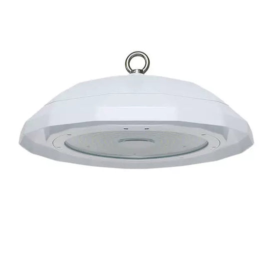 NSF LED UFO High Bay Light, 150W, 5000K, 21,900 Lumens, 120-277 VAC, Glass Lens