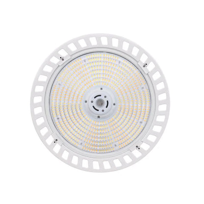LED Round High Bay – 240W – 34,922 Lumens – Adjustable CCT 3000K/4000K/5000K – IP65 Waterproof – 100-277V – UL Listed
