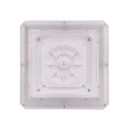 LED Parking Garage Light - 90W - 12,600 Lumens - CCT Adjustable 3000K-4000K-5000K - IP65 Waterproof - UL & DLC Listed - 100-277V - White Housing