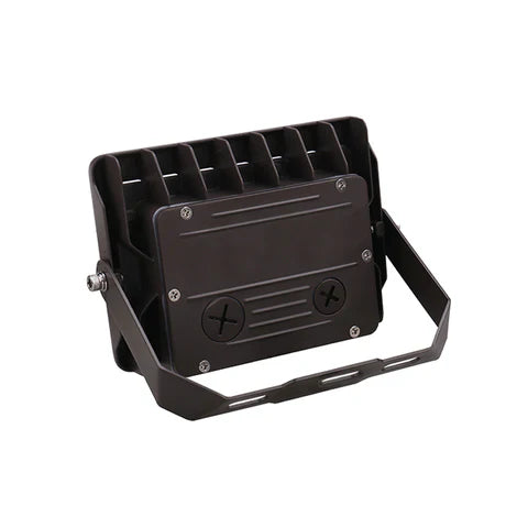 2nd Gen 50W LED Flood Light – U-Shaped Bracket - Bronze Housing – High Lumen Outdoor Security & Area Lighting