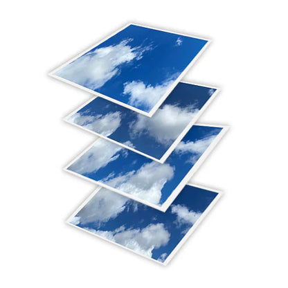 LED Ceiling Panel Light, Cloud Design, 2x2, 39 Watts, CCT- 6000K, 5070 Lumens