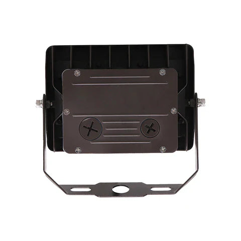 2nd Gen 50W LED Flood Light – U-Shaped Bracket - Bronze Housing – High Lumen Outdoor Security & Area Lighting