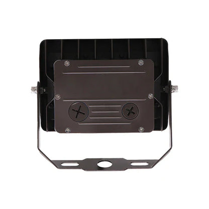 2nd Gen 50W LED Flood Light – U-Shaped Bracket - Bronze Housing – High Lumen Outdoor Security & Area Lighting