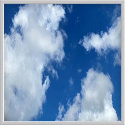 LED Ceiling Panel Light, Cloud Design, 2x2, 24W/29W/32W/39W Selectable Watts, CCT 4000K-6500K, 4875 Lumens