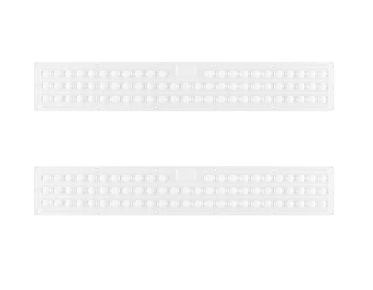 Milky Optical Lens – Large Size for X-LHBC Linear High Bay - Diffuser Accessory for Soft, Uniform Lighting