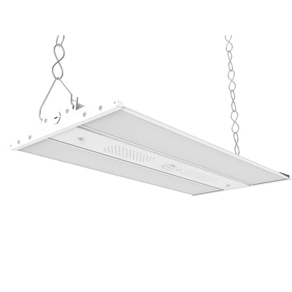 LED Linear High Bay Light, 2ft, 165W/110W/80W, CCT 5000K, 24,700 Lumens, 120-277 VAC