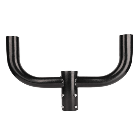 Mounting Bracket for 2-3/8” O.D. Tenon - Dual Fixture Capability with Adjustable Fitters