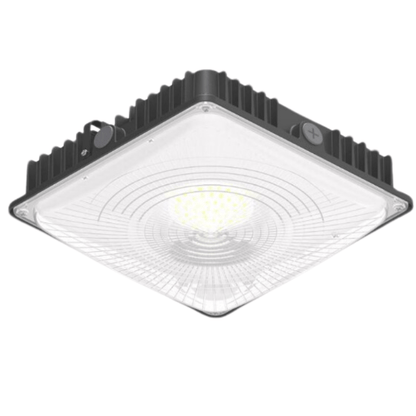 LED Canopy Light, 63W/45W/30W, 5000K/4000K, 8500 Lumens, 120-277 VAC