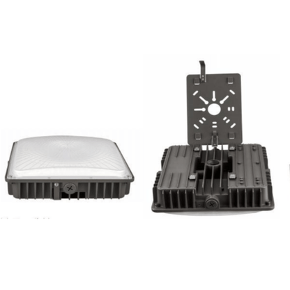 LED Canopy Light, 63W/45W/30W, 5000K/4000K, 8500 Lumens, 120-277 VAC
