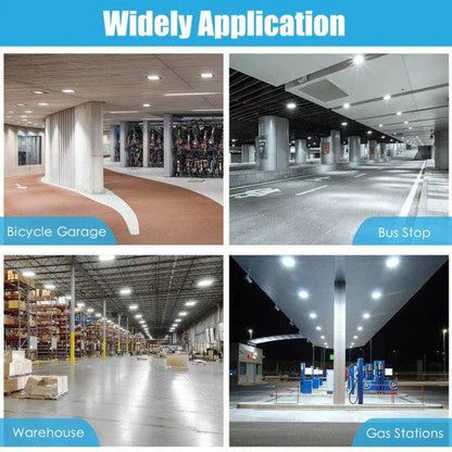LED Canopy Light, 150W/120W/90W, 4500K-5700K, 21,000 Lumens, 100-277 VAC