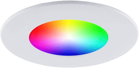 WIFI Smart LED Downlight with Junction Box, 6 Inch, 12W, RGB, 900 Lumens, 100-130 VAC