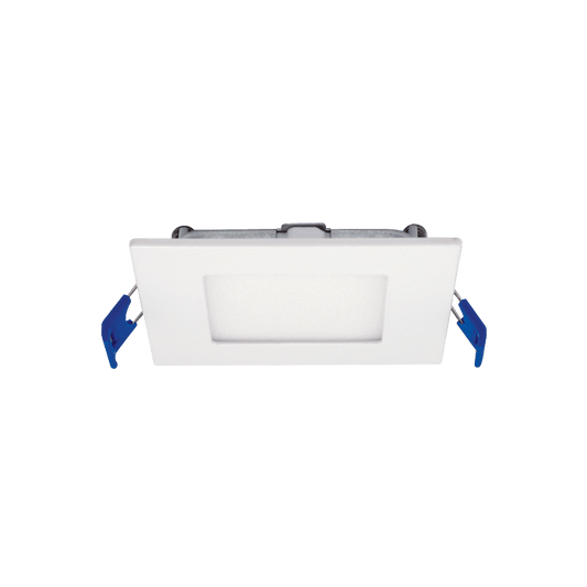 3 Inch Square Canless LED Downlight with Junction Box, 9W, 500 Lumens, 120 VAC