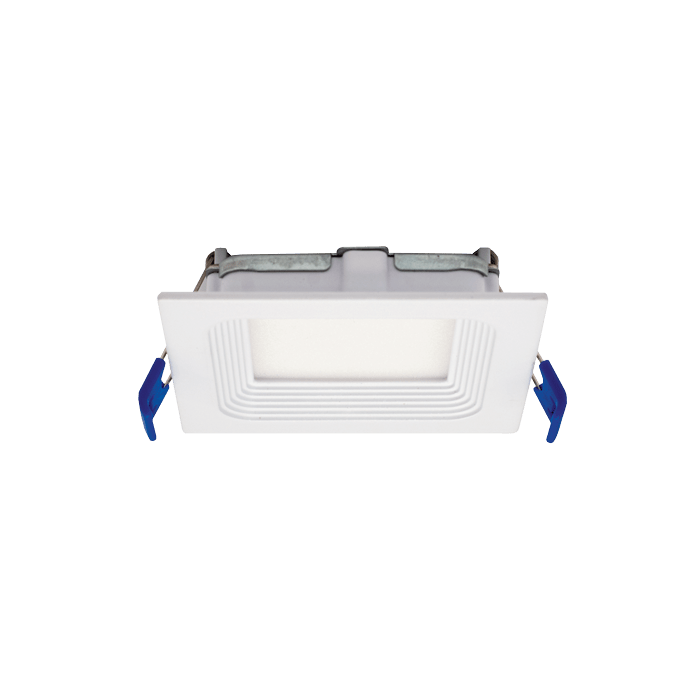 3 Inch Square Canless LED Downlight with Junction Box, 9W, 500 Lumens, 120 VAC
