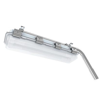 2ft LED Explosion Proof Vapor Proof Light, 40W, R Series, 5000K, 5,600 Lumens, 100-277 VAC