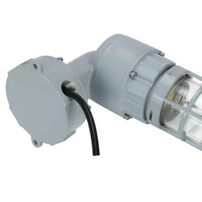 LED Explosion Proof Jelly Jar Light (Wall Mount), O Series, 20W, 5000K, 2800 Lumens, 100-277 VAC
