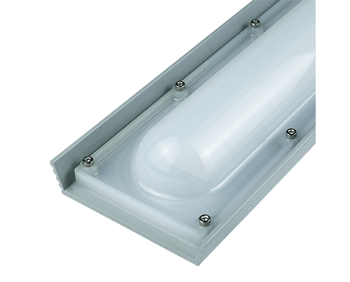 4FT Explosion Proof Linear Light, H Series, 40W, 5000K, 5600 Lumens, 100-277 VAC