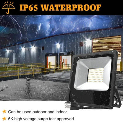 150W LED Flood Light for Outdoor led flood lights - 21000 Lumens, 5000K Daylight, IP65 Waterproof, 120 Degree Beam Angle