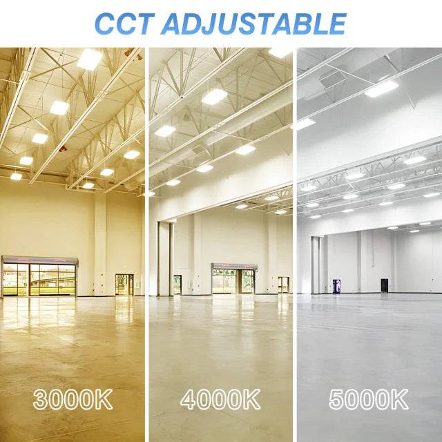 LED Linear High Bay Light, 1.8ft, 200W/240W/300W, CCT 3000K/4000K/5000K, 45,000 Lumens, 100-277 VAC