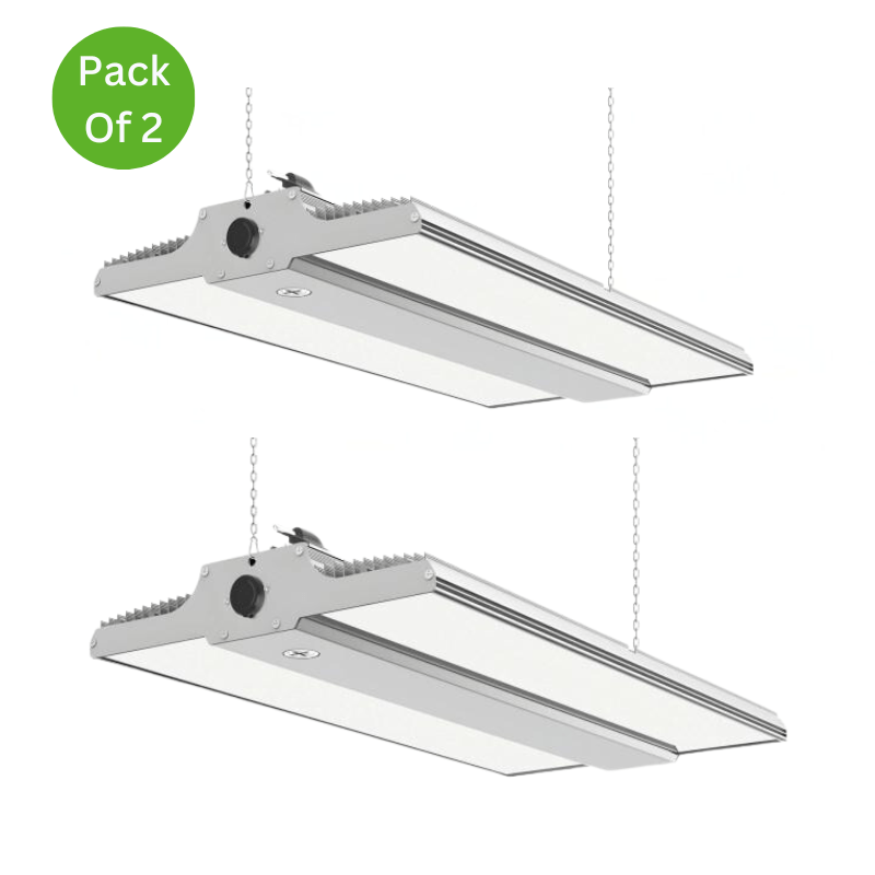 LED Linear High Bay Light, 1.8ft, 200W/240W/300W, CCT 3000K/4000K/5000K, 45,000 Lumens, 100-277 VAC