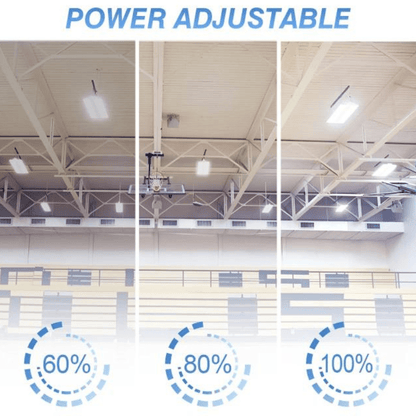 LED Linear High Bay Light, 1.2ft, 110W/130W/165W, 4000K/5000K, 24,750 Lumens, 100-277 VAC